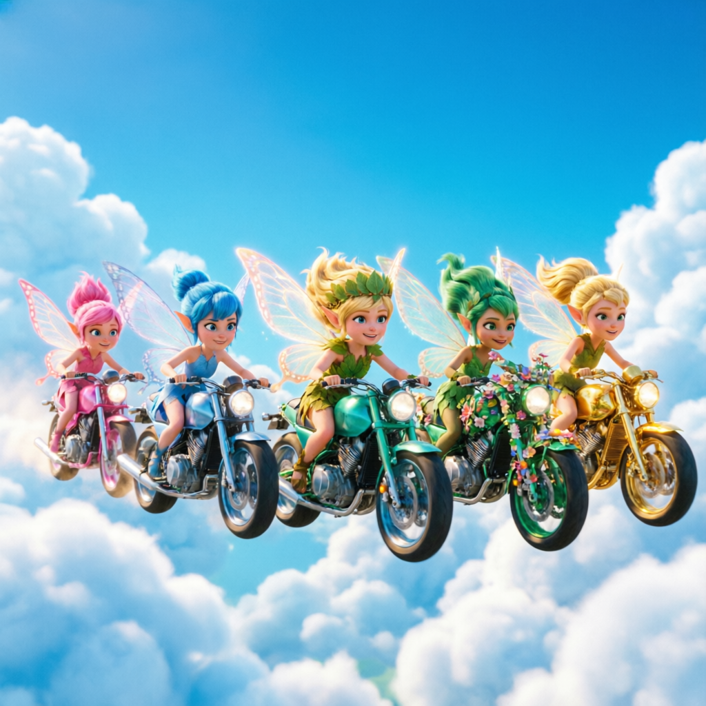 Trailer thumbnail - All fairies racing together
