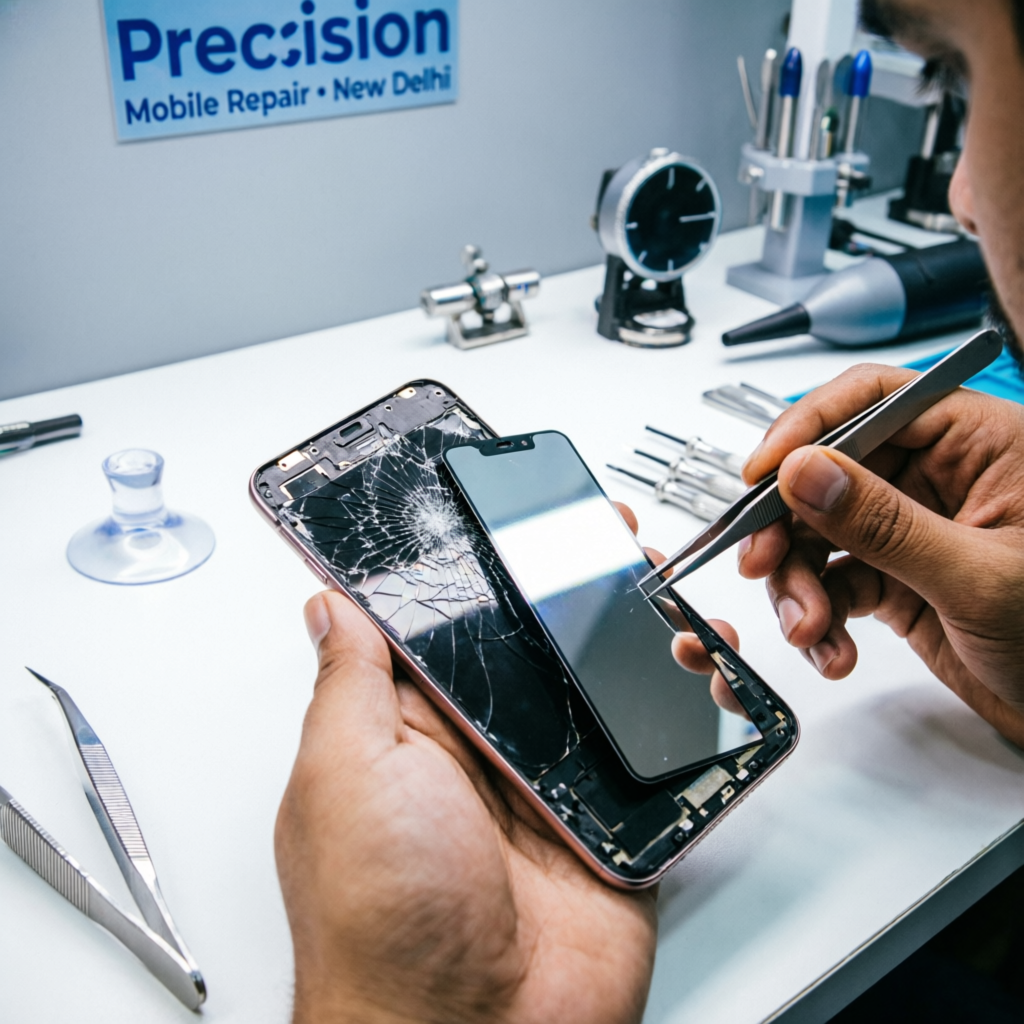 Mobile Repairing Service in Connaught Place New Delhi - Screen replacement