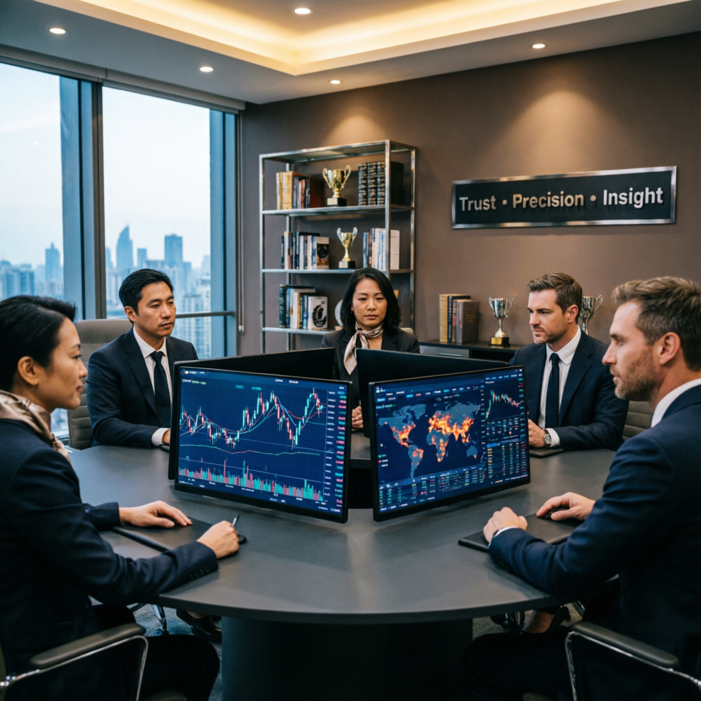 Professional team of expert traders and financial analysts