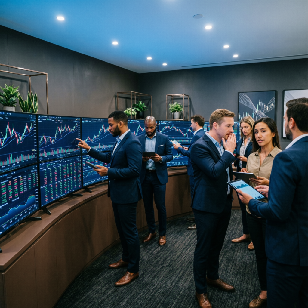 Professional trading team at Prop Funded Kings