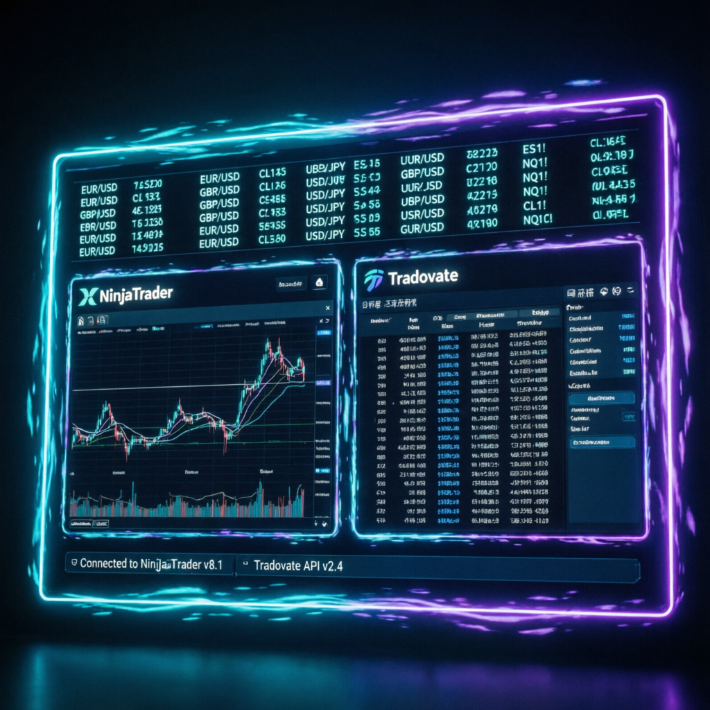 NinjaTrader and Tradovate platform integration for Apex Trader Funding