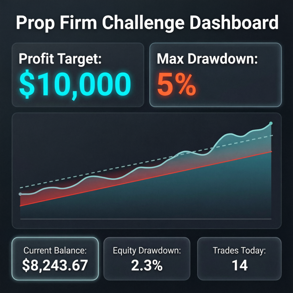 Prop Firm Challenge Dashboard