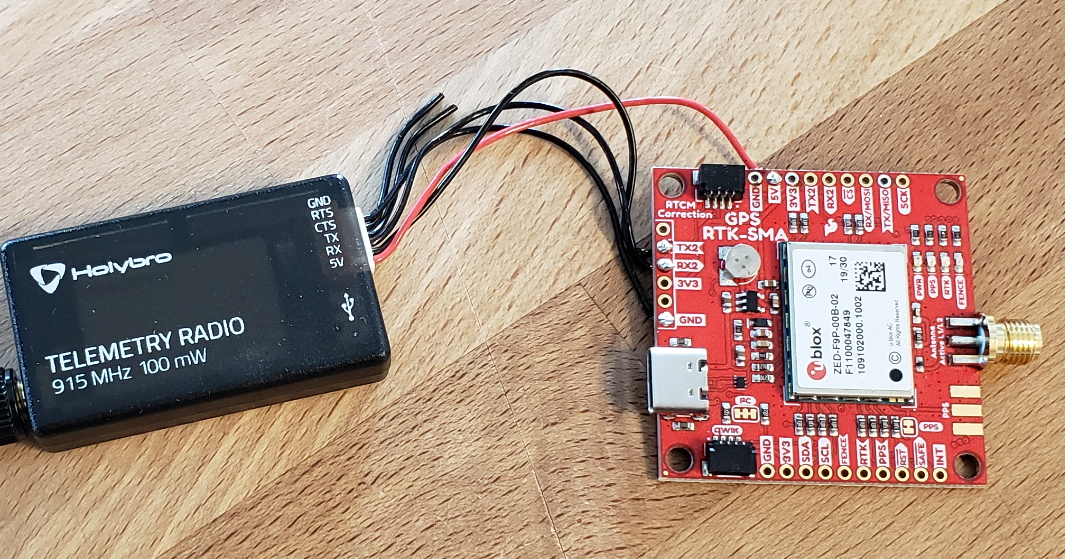 SparkFun RTK подключение