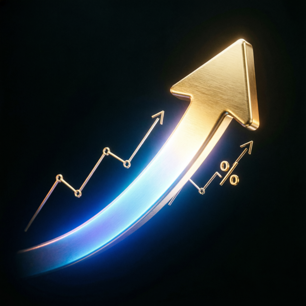 Topstep success rate growth chart showing upward trend