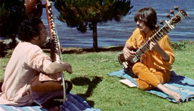 Ravi Shankar and George Harrison