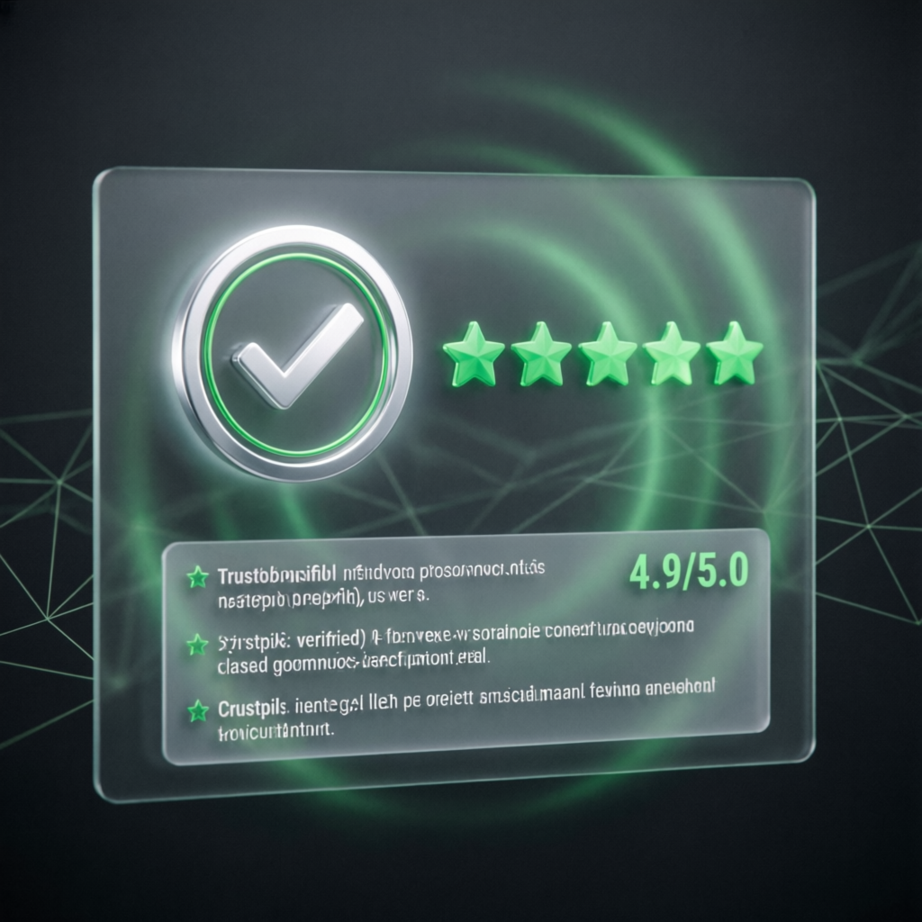 Trust and verification indicators for Apex Trader Funding showing 4.9/5.0 rating