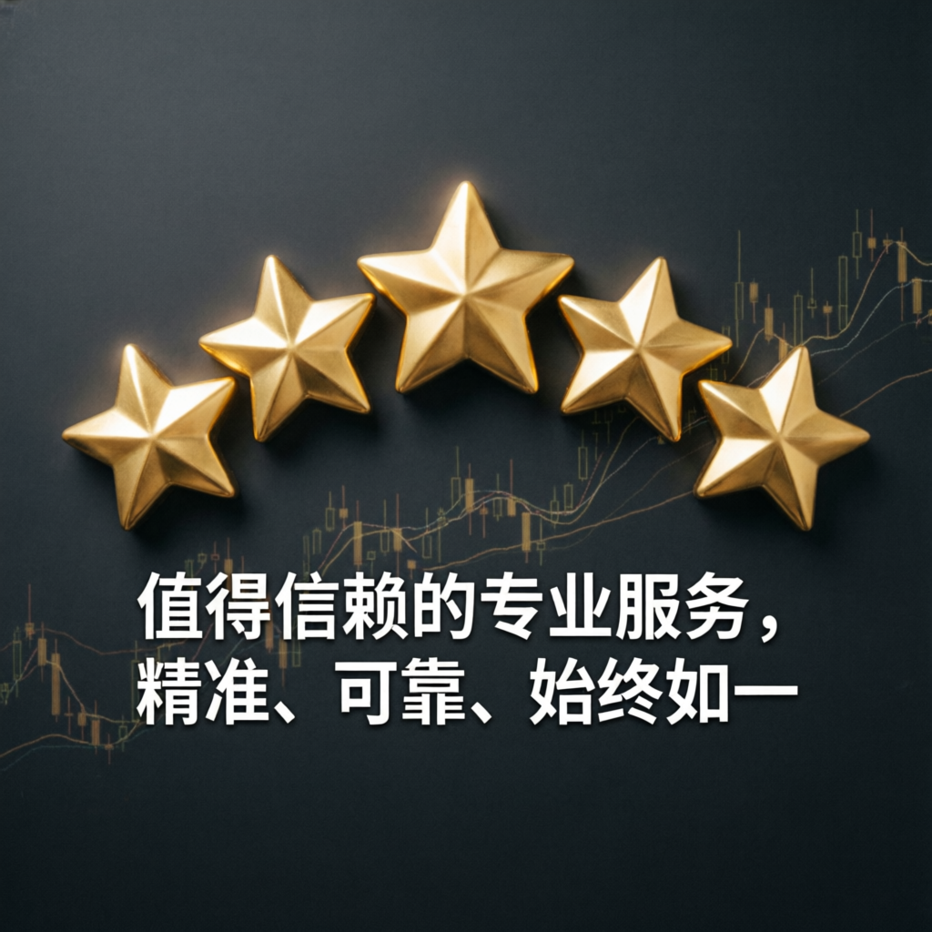 Five star customer review rating for prop firm passing service