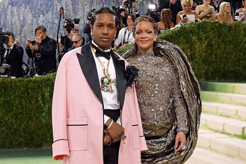 Rihanna and A$AP Rocky at the 2026 Met Gala