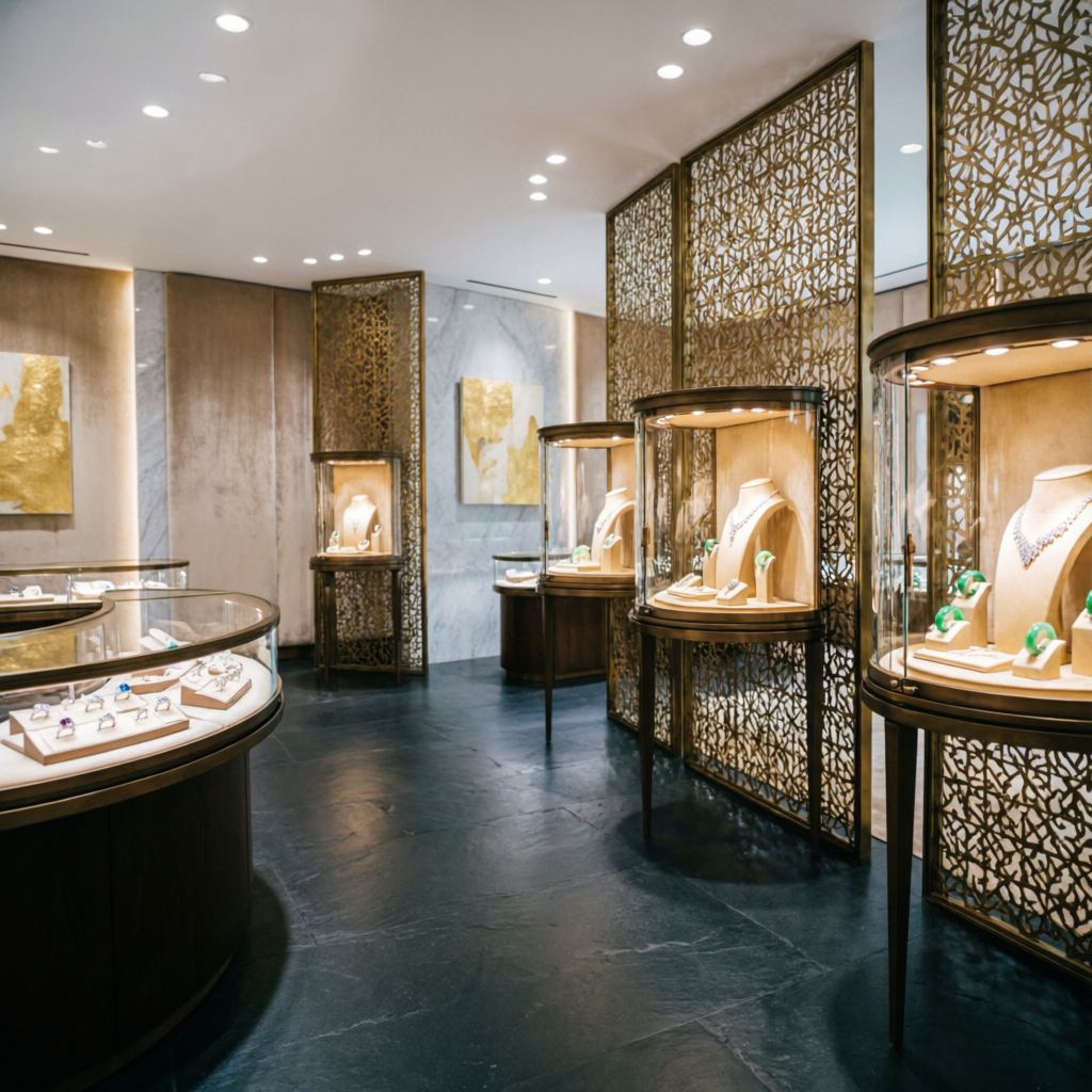 Premium jewellery showroom
