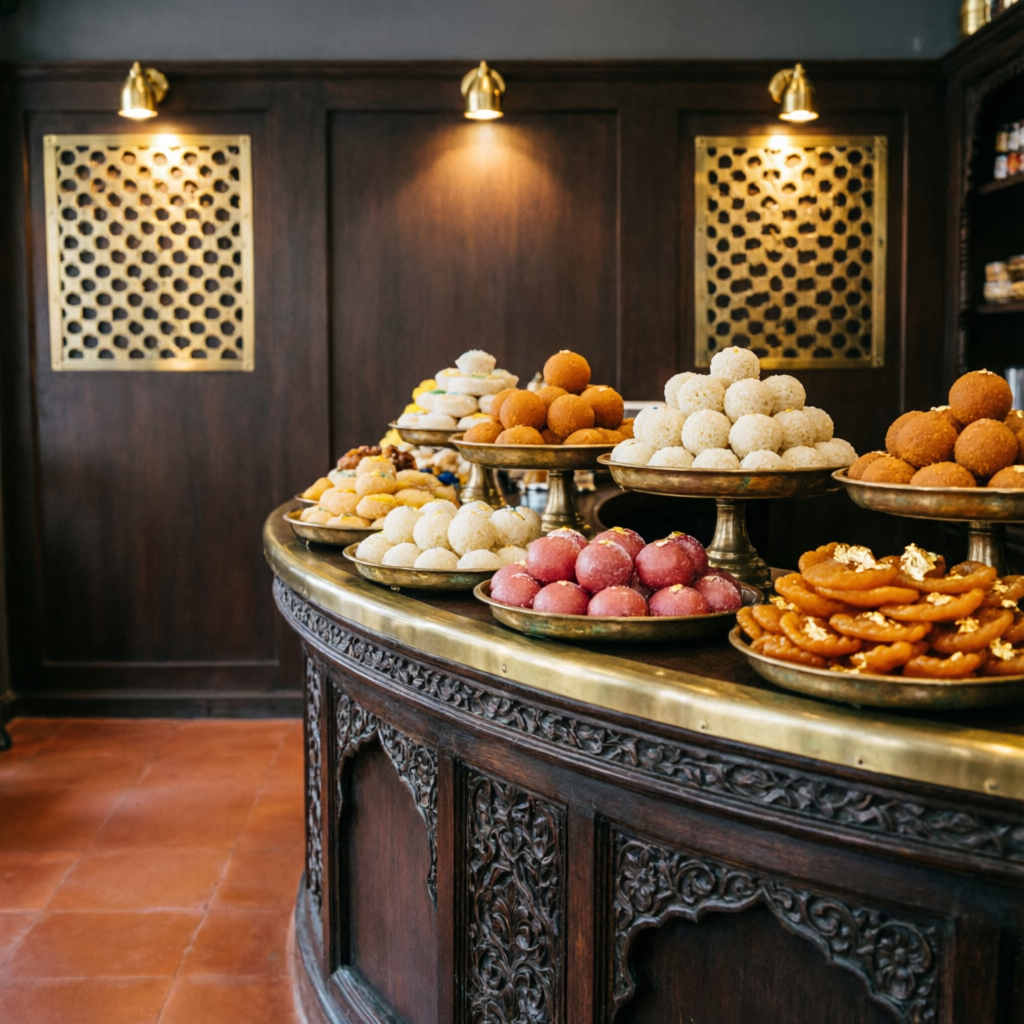 Grand Sweets counter