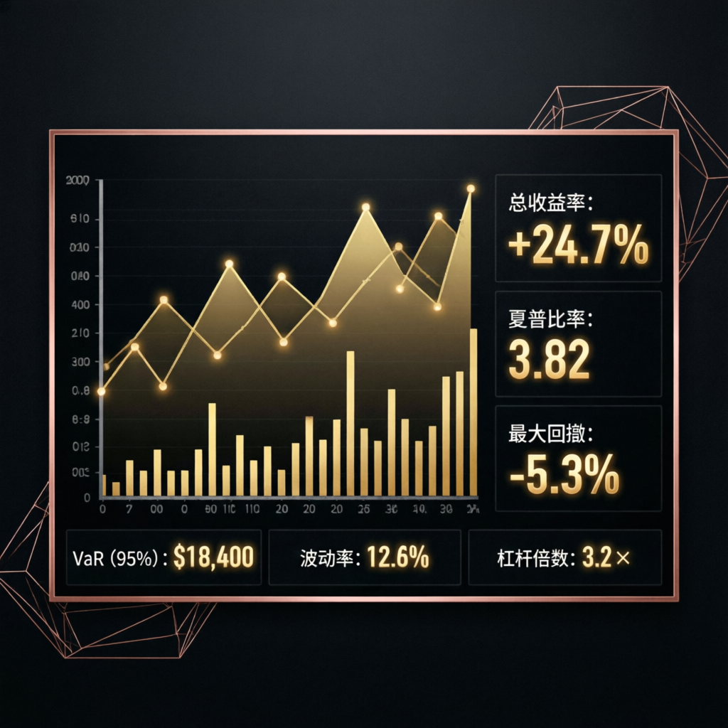 Premium trading analytics dashboard