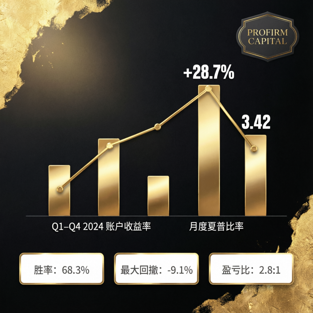 Portfolio performance chart showing 28.7% returns