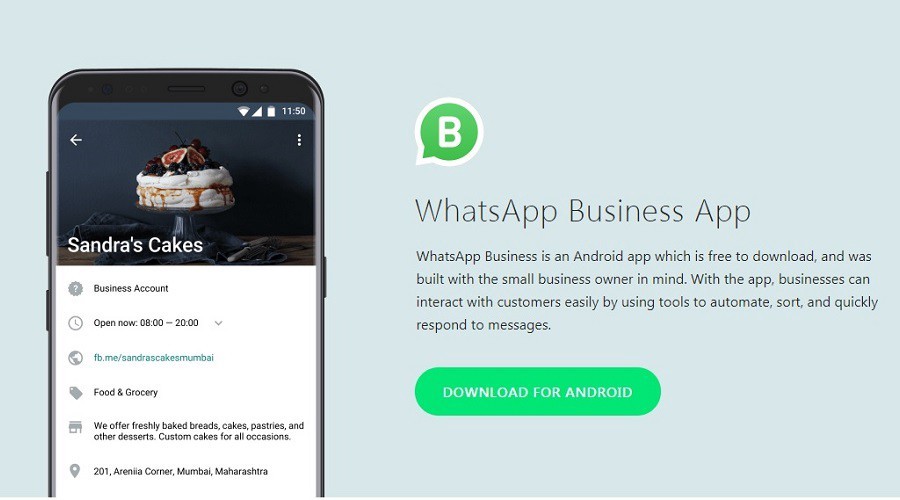 WhatsApp Business App