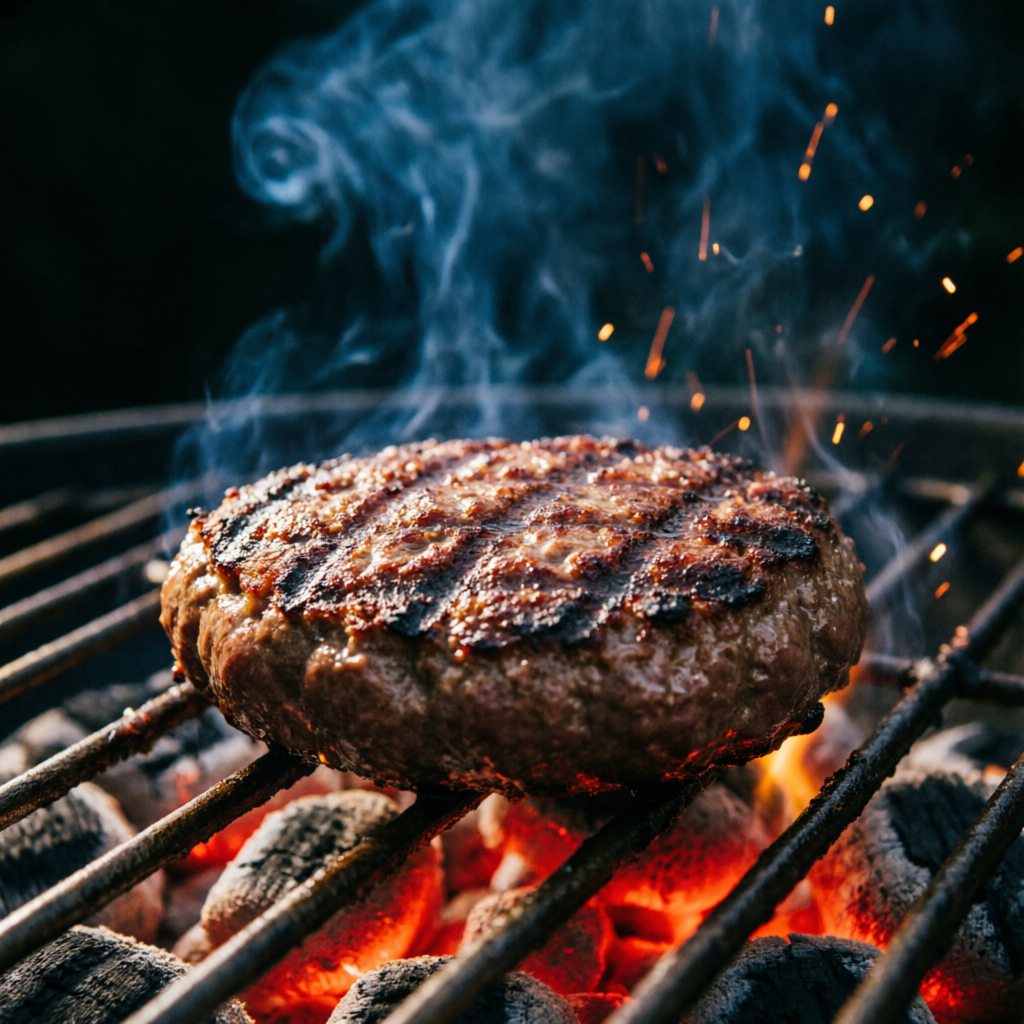 Parrilla al rojo vivo