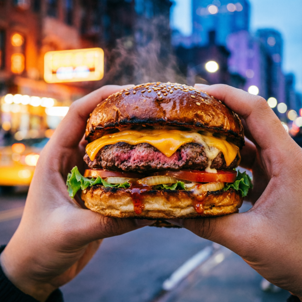 Burger en la ciudad