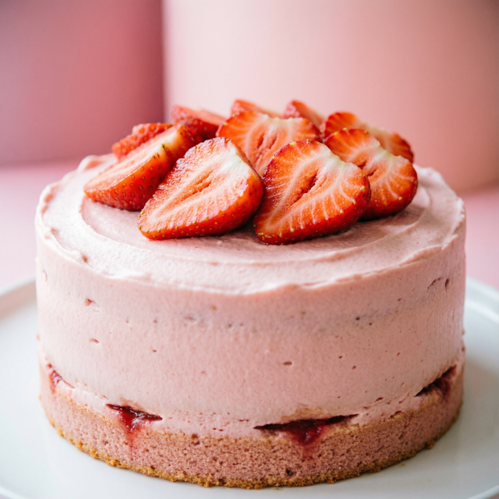 Strawberry cake