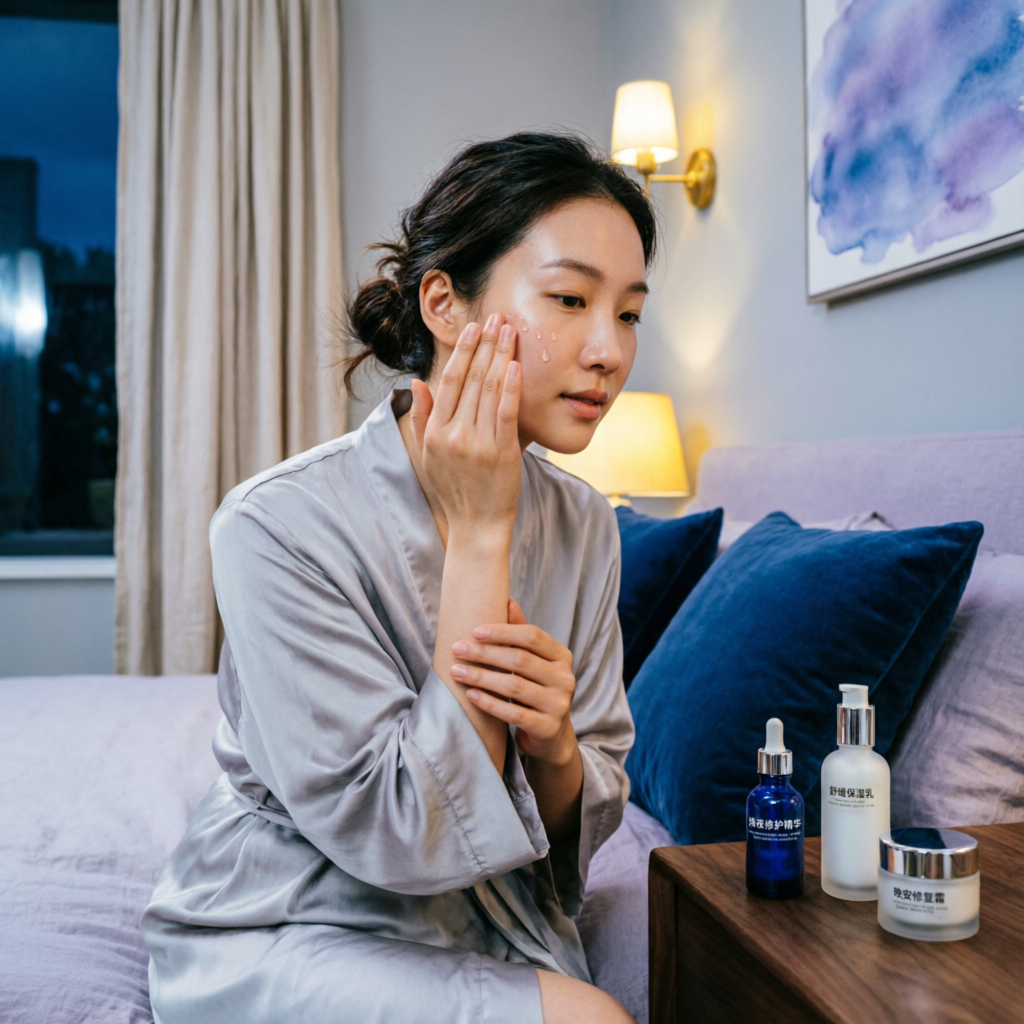 روتين بشرة قبل النوم العالمي