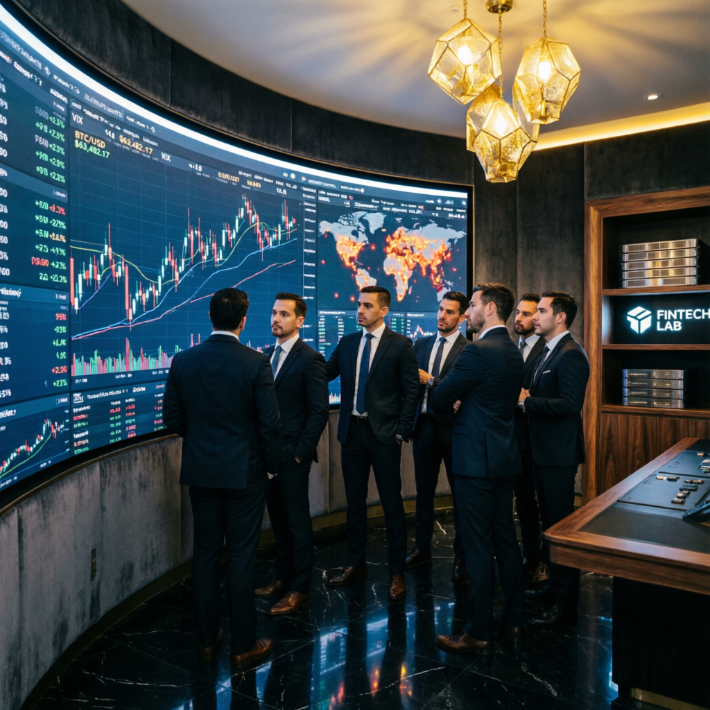 Professional trading team collaboration