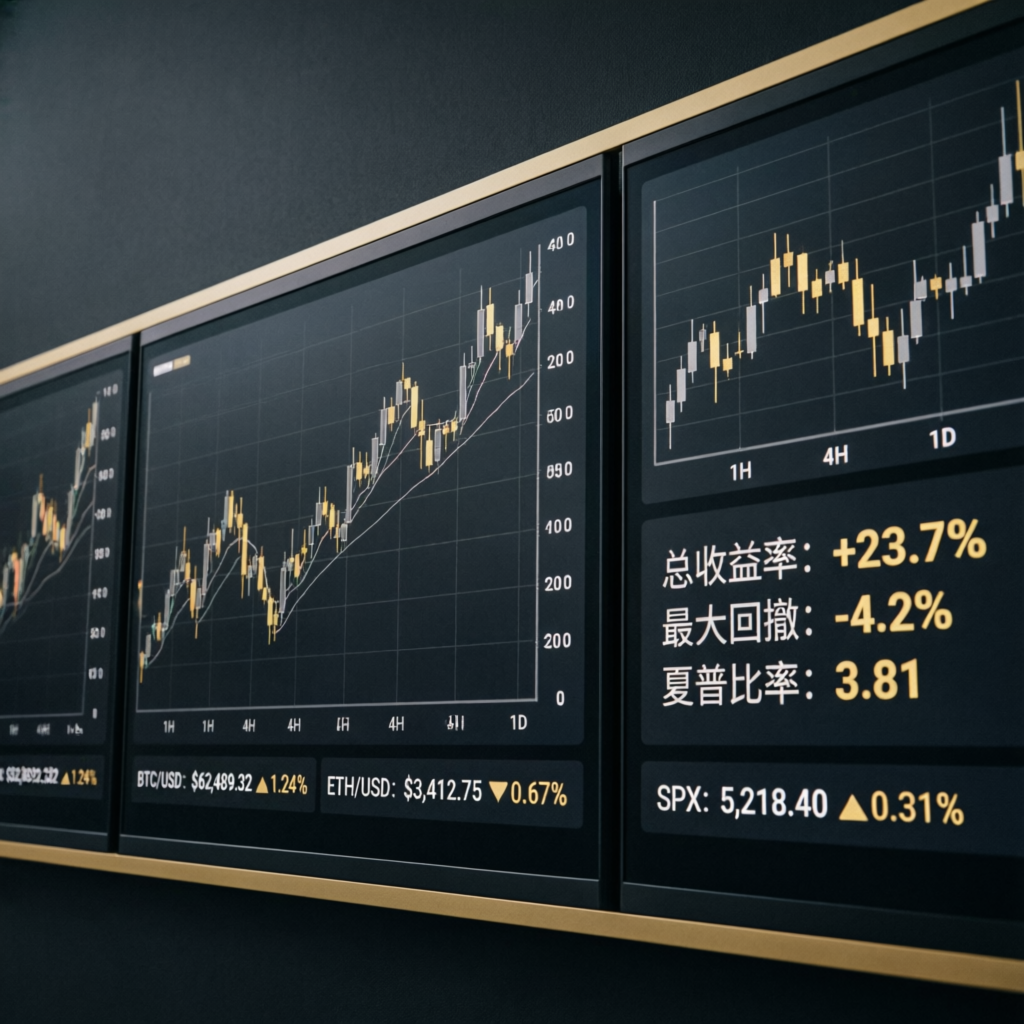 Topstep trading dashboard with professional charts and analytics