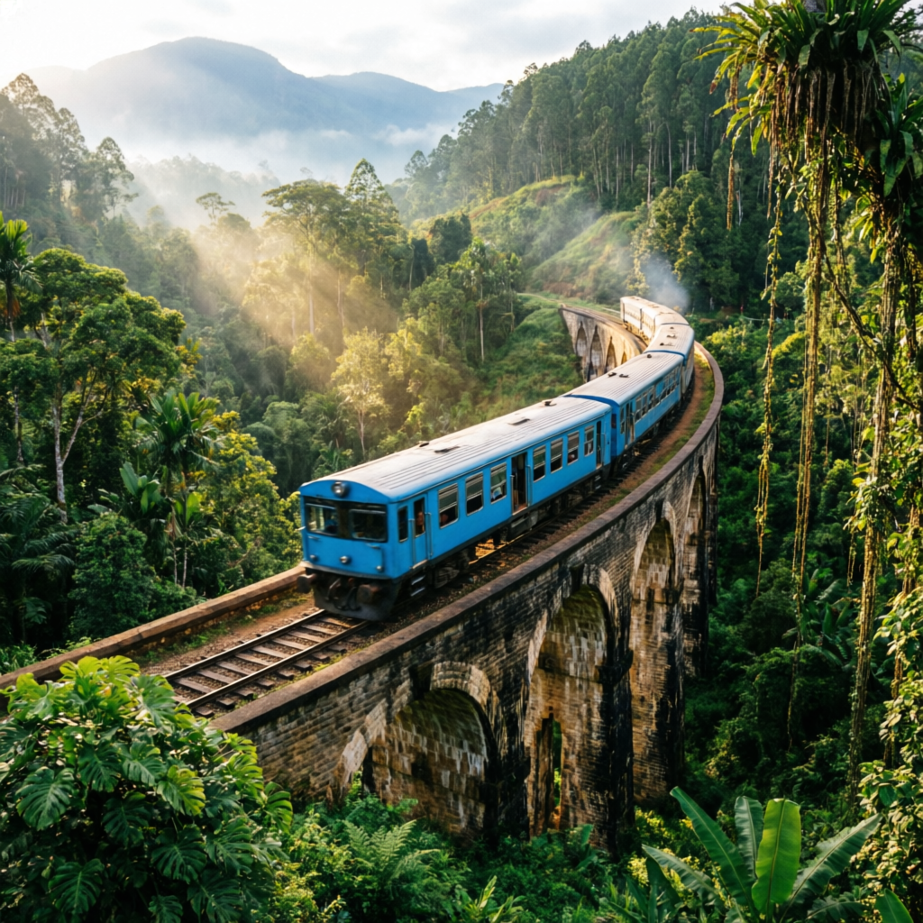 Ella Train in Sri Lanka