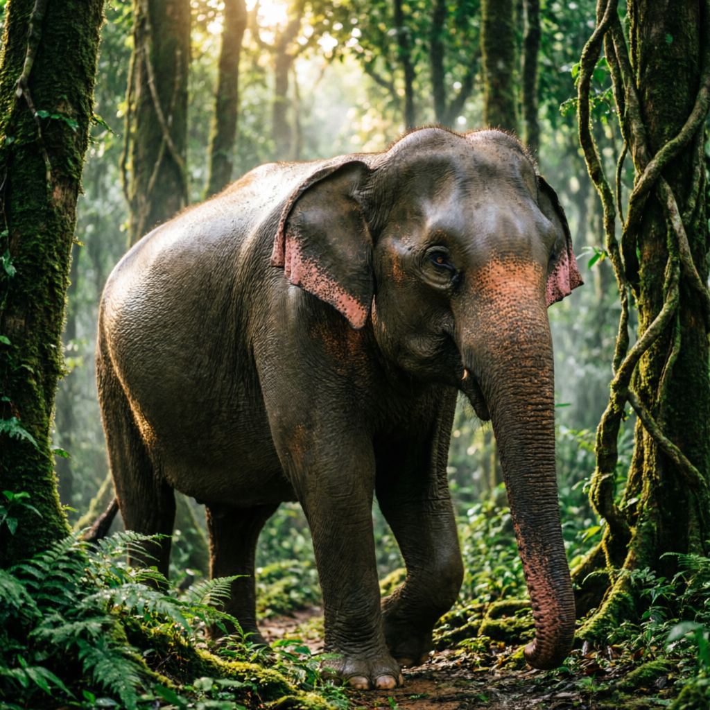 Sri Lankan Wild Elephant
