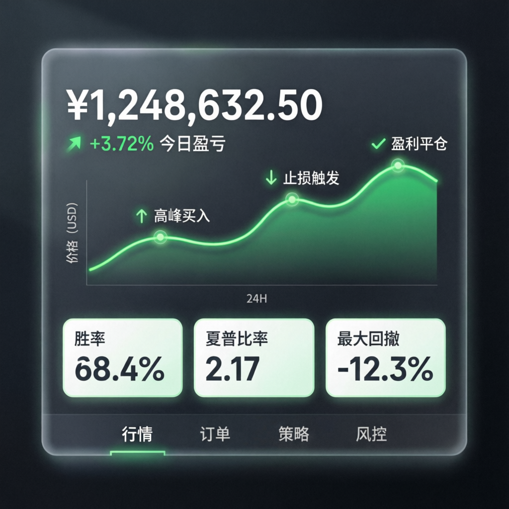 Topstep funded account dashboard showing profit metrics