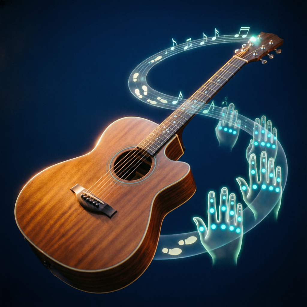 Aprende Guitarra desde Cero - guitarra acústica con guía de aprendizaje