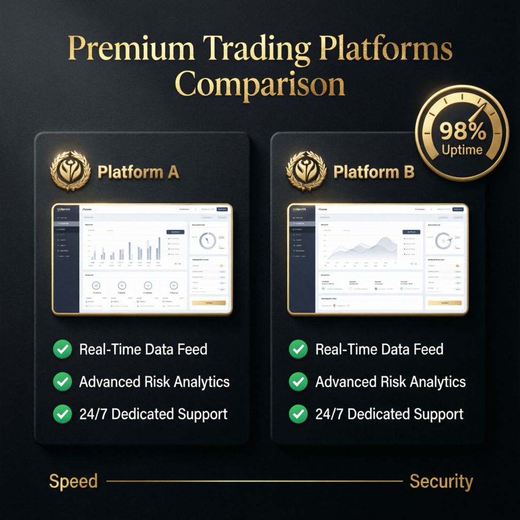 Premium trading platforms comparison for Apex Trader Funding