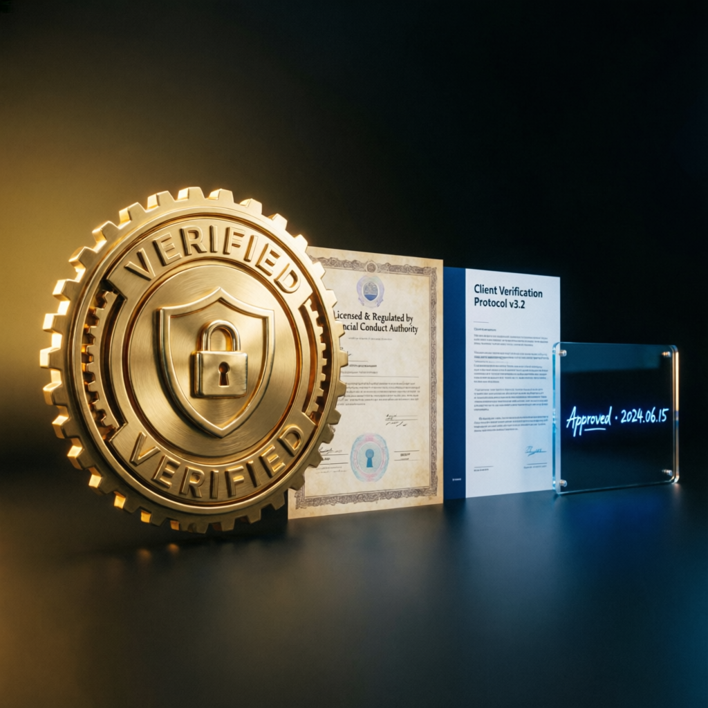 Verified and trusted prop firm passing service with gold seal