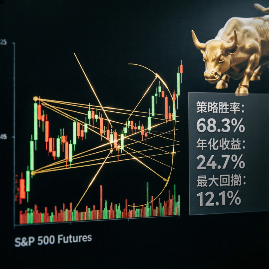 Professional futures trading strategy with golden ratio analysis
