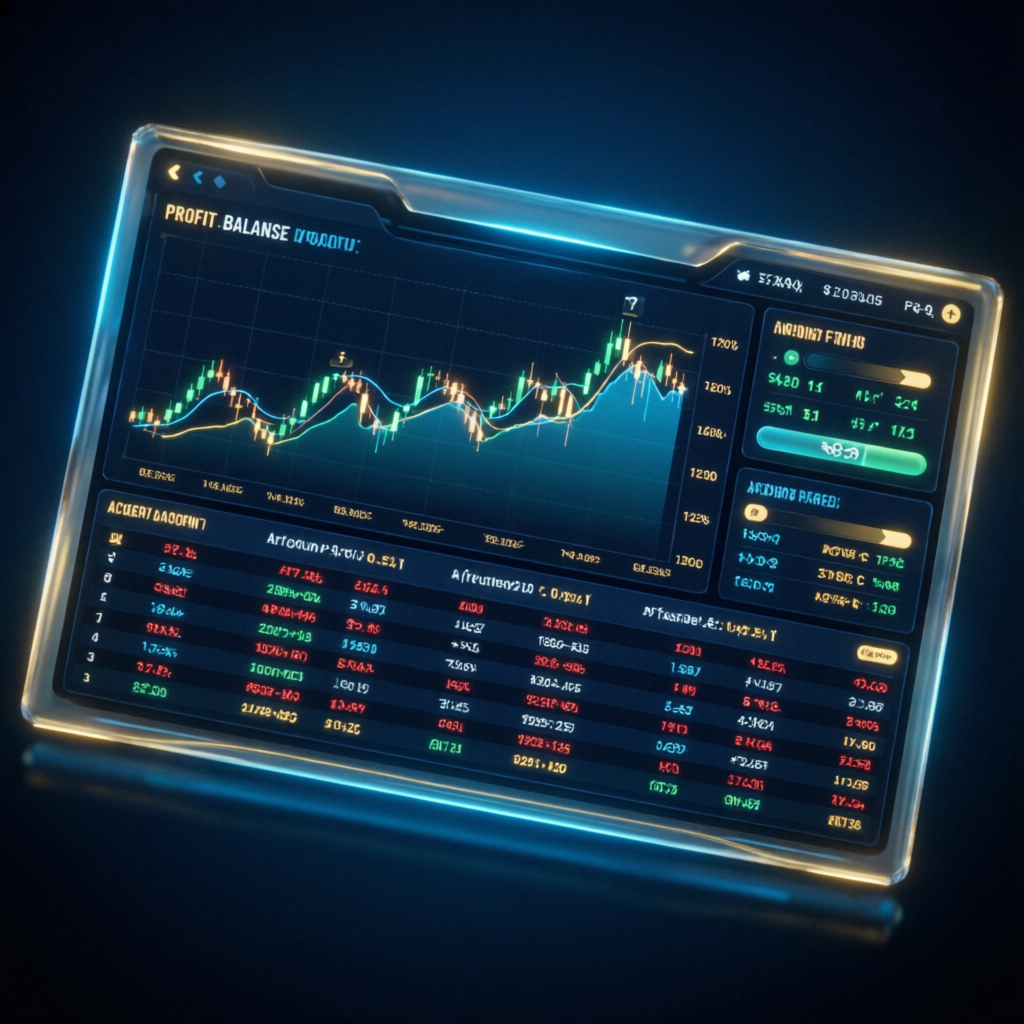 Verified trading performance dashboard showing successful prop firm challenge results