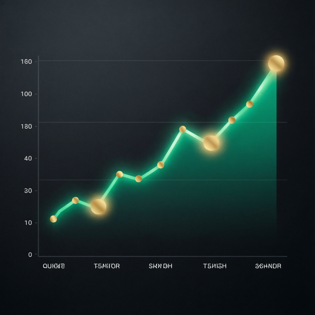 Apex Trader Funding growth statistics showing upward trend