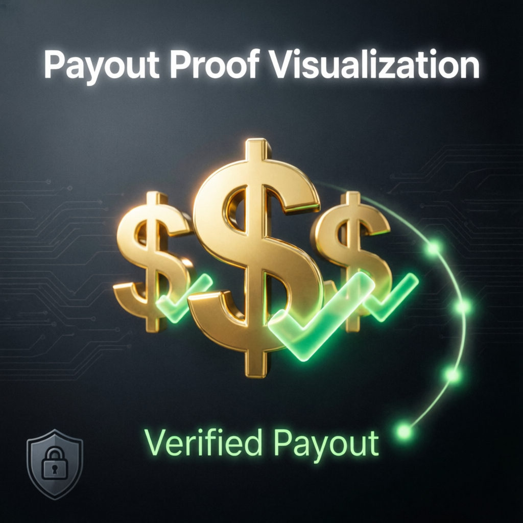 Verified payout proof visualization for Apex Trader Funding