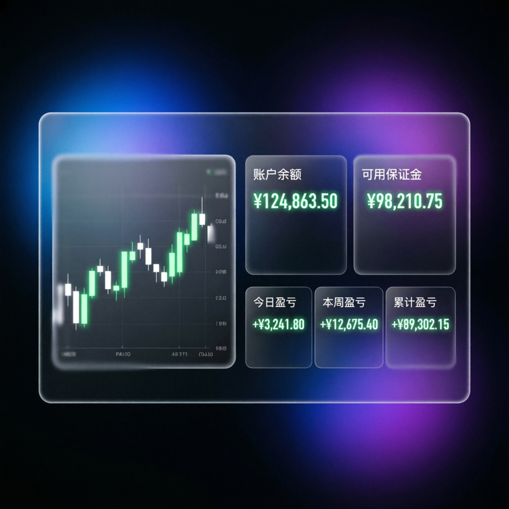 Apex Trader Funding dashboard showing account balance and trading metrics
