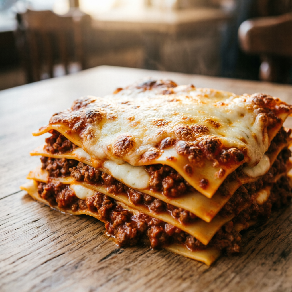 Lasagnes maison