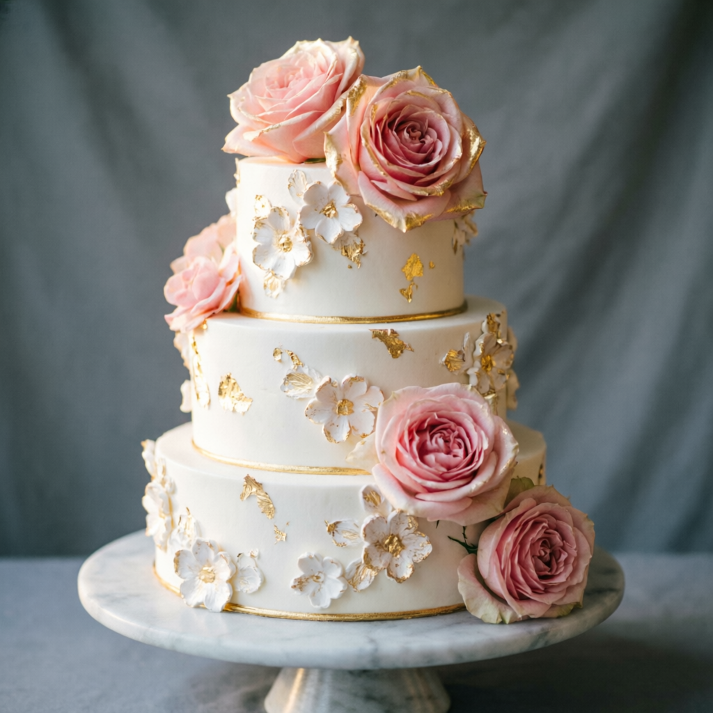 Wedding cake élégant