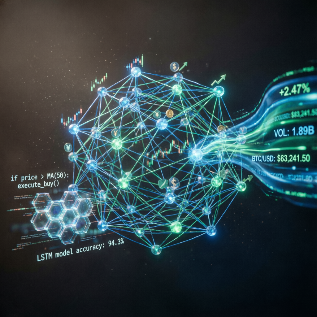 AI trading algorithm and machine learning technology for prop firm passing
