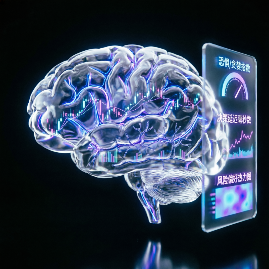 Trading psychology and decision making visualization