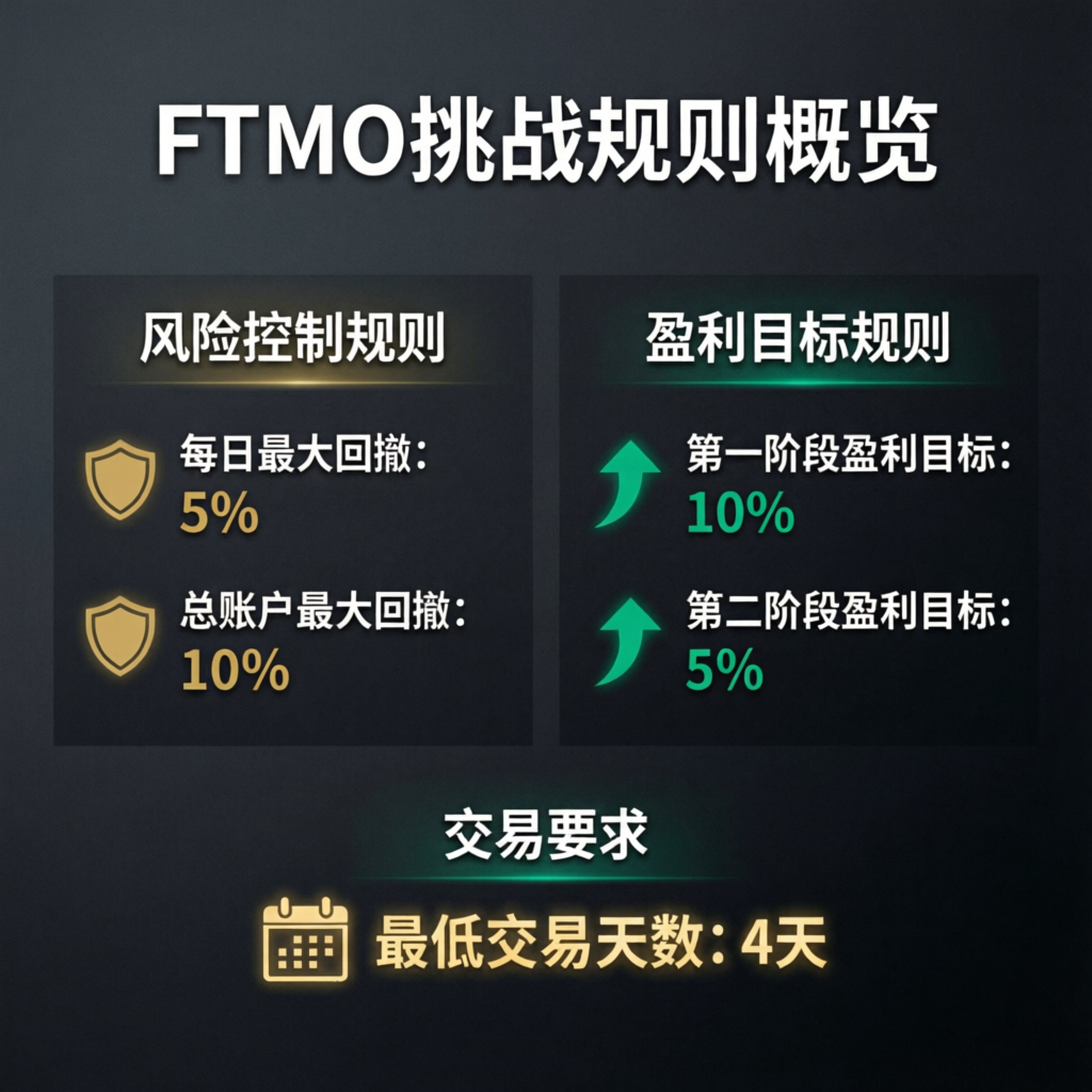 FTMO Challenge Rules Overview - Daily Drawdown and Profit Target