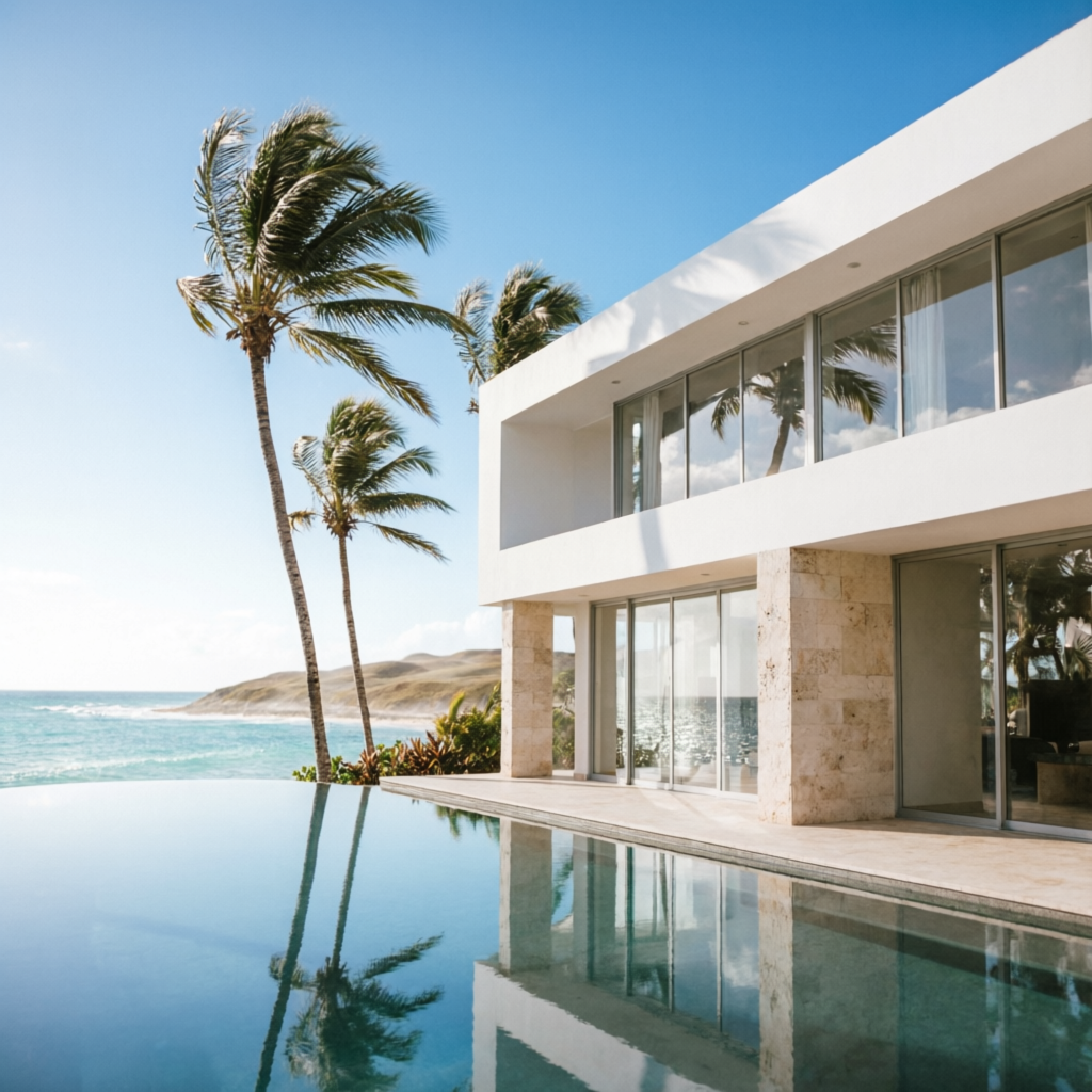 Villa frente al mar en Punta Cana