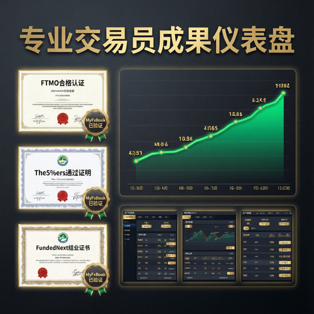 PFM Capitals portfolio results - trading certificates and verified performance charts