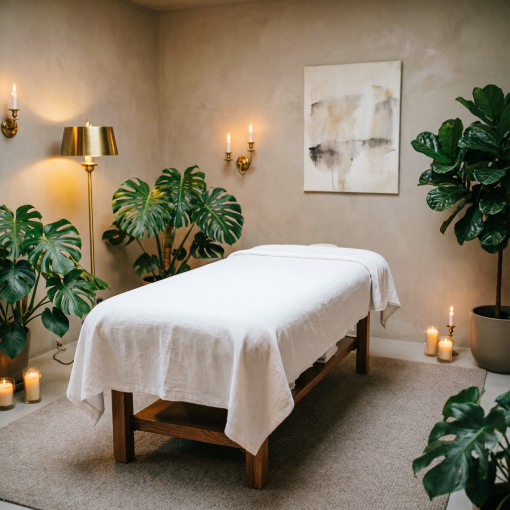 Luxury spa interior at Navya Daynight OutCall Vashi Spa