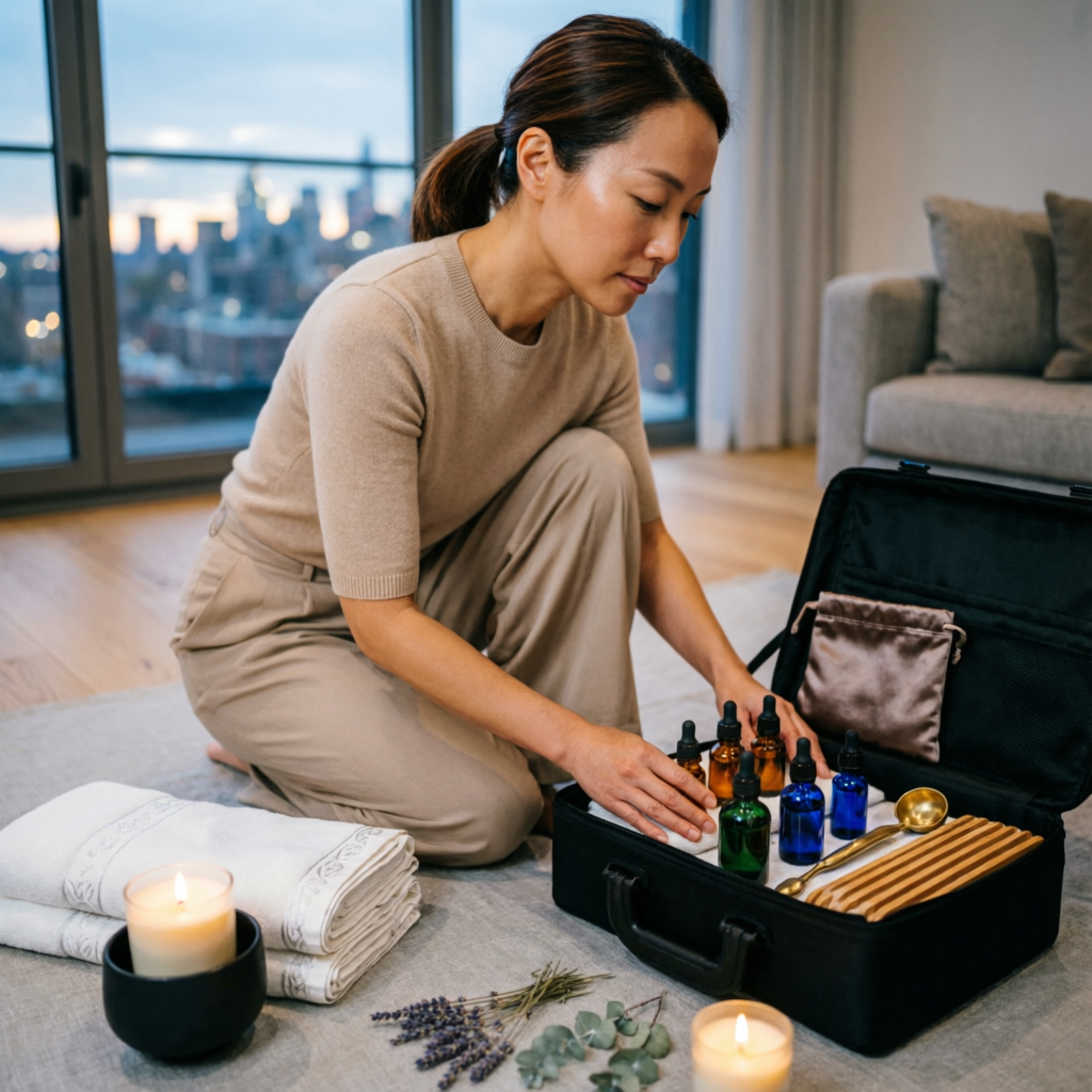 Mobile outcall massage service at home or hotel