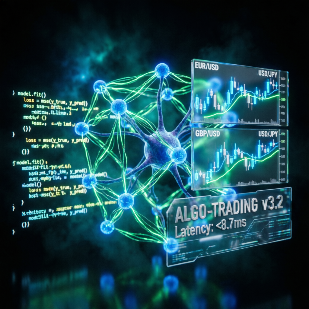 Algorithmic trading technology and neural network for prop firm passing