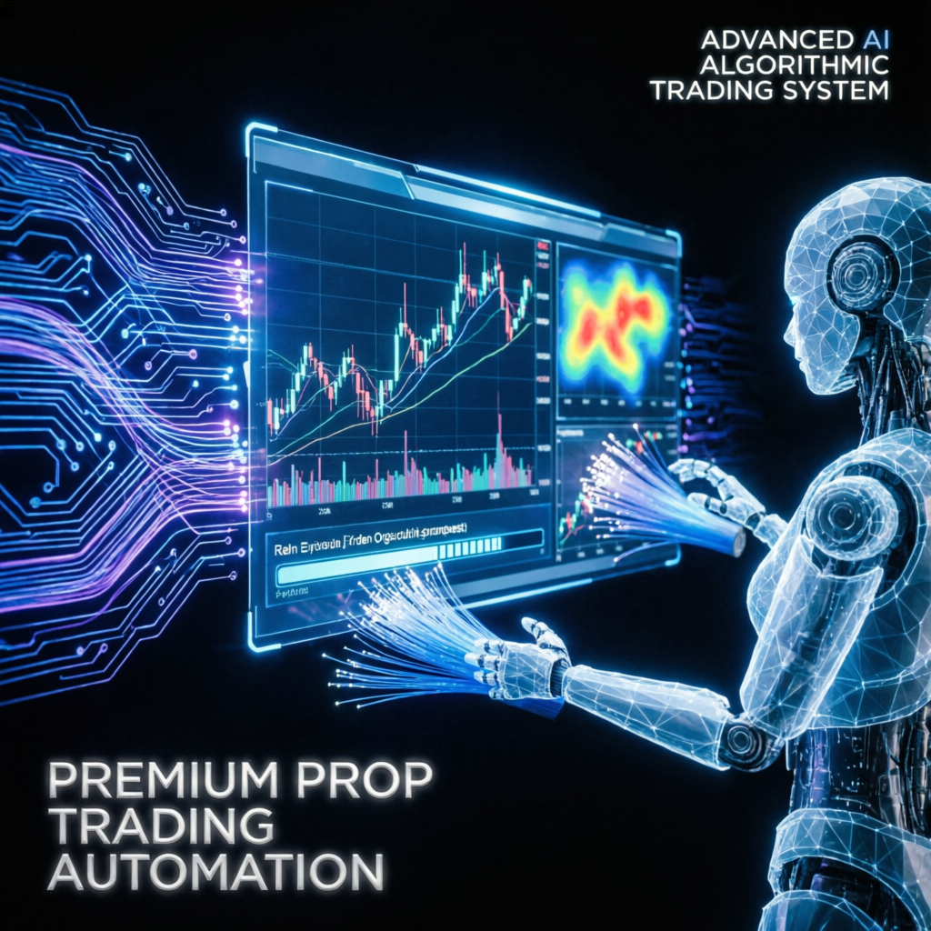 AI-powered trading system for prop firm evaluations