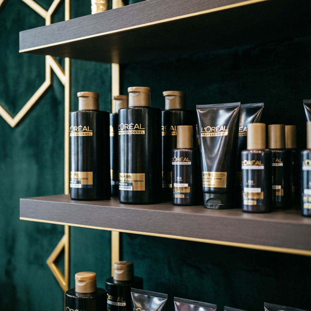 Professional L'Oreal Professionnel hair colour and care products at Rush Salon, Surat