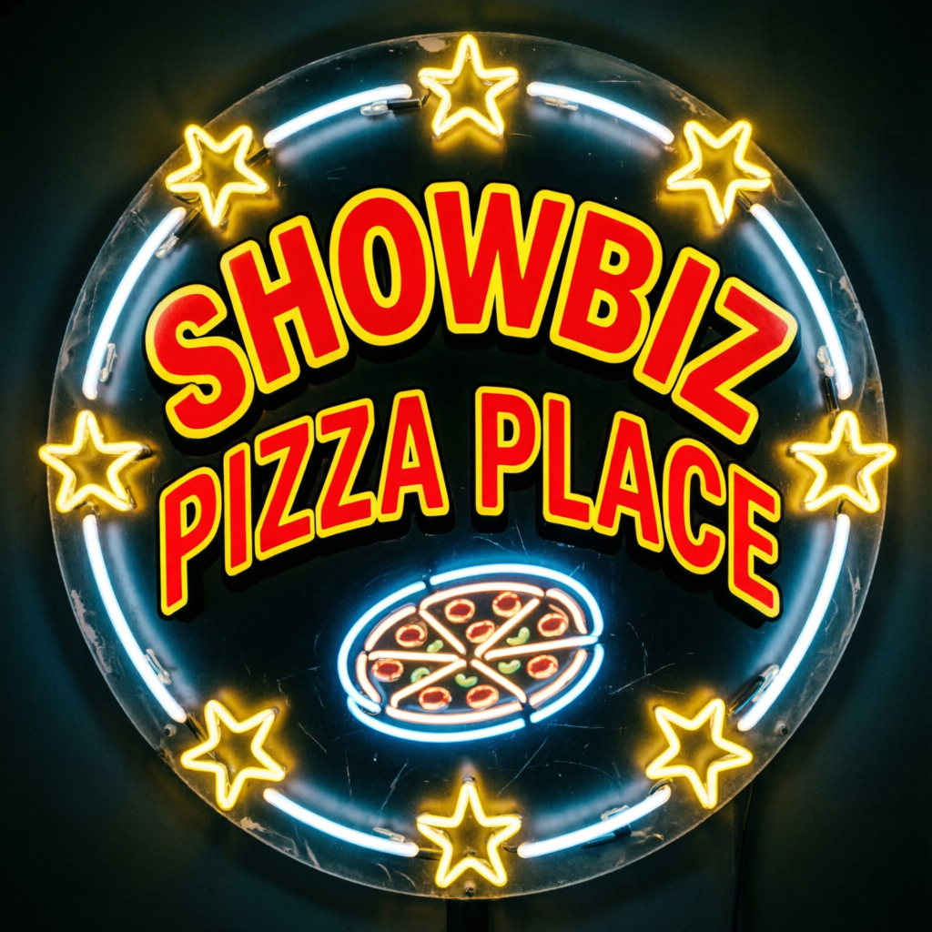 ShowBiz Pizza Place Logo