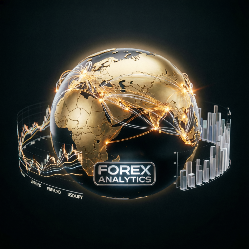 Global forex analytics network for prop firm traders