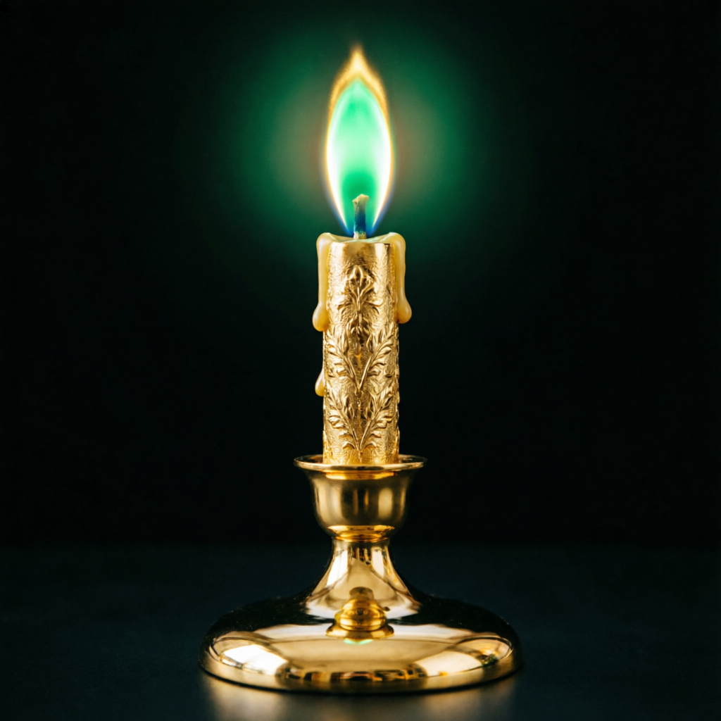 Premium gold candlestick chart representing financial growth and trading success