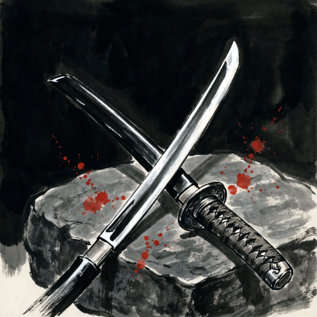 Wakizashi and tanto